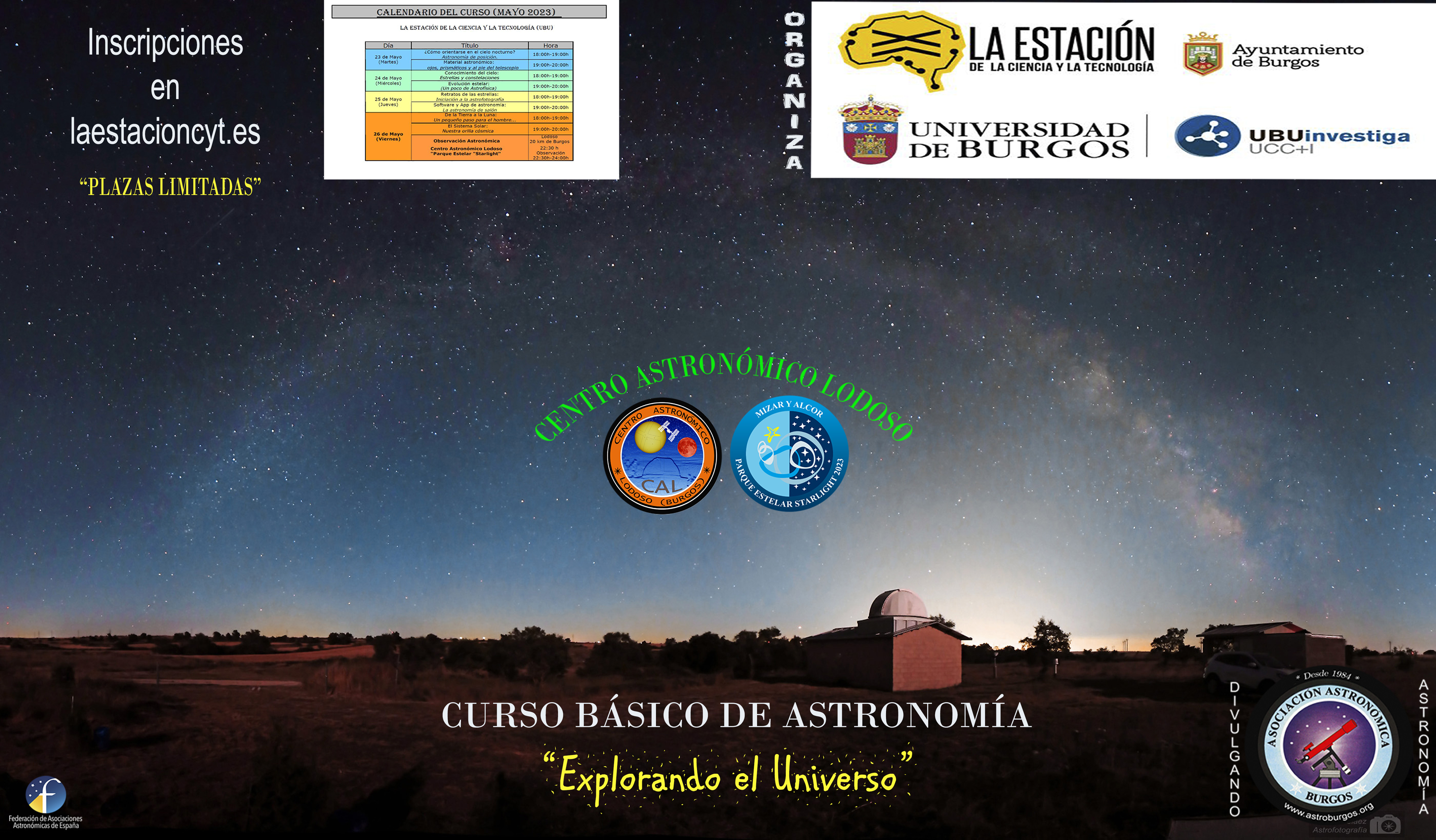 Curso Básico De Astronomía (Explorando El Universo)-INSCRIPCIO...